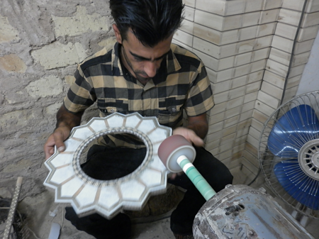 Fabrication d'un objet en khatam - étape 8